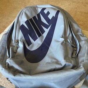 Nike backpack/book bag. Almost new condition, a few minor scratches on logo.
